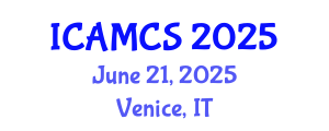 International Conference on Applied Mathematics and Computer Science (ICAMCS) June 21, 2025 - Venice, Italy