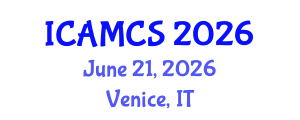 International Conference on Applied Mathematics and Computer Science (ICAMCS) June 21, 2026 - Venice, Italy