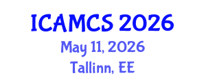 International Conference on Applied Mathematics and Computer Science (ICAMCS) May 11, 2026 - Tallinn, Estonia International Conference on Applied Mathematics and Computer Science (ICAMCS) May 11, 2026 - Tallinn, Estonia