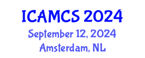 International Conference on Applied Mathematics and Computer Sciences (ICAMCS) September 12, 2024 - Amsterdam, Netherlands