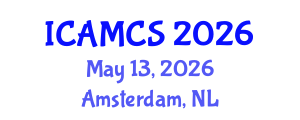 International Conference on Applied Mathematics and Computer Sciences (ICAMCS) May 13, 2026 - Amsterdam, Netherlands