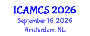 International Conference on Applied Mathematics and Computer Sciences (ICAMCS) September 16, 2026 - Amsterdam, Netherlands