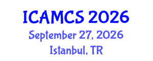 International Conference on Applied Mathematics and Computer Sciences (ICAMCS) September 27, 2026 - Istanbul, Turkey