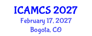 International Conference on Applied Mathematics and Computer Sciences (ICAMCS) February 17, 2027 - Bogota, Colombia