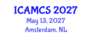 International Conference on Applied Mathematics and Computer Sciences (ICAMCS) May 13, 2027 - Amsterdam, Netherlands