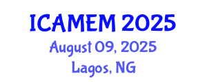 International Conference on Applied Mathematics and Engineering Mathematics (ICAMEM) August 09, 2025 - Lagos, Nigeria