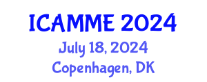International Conference on Applied Mathematics and Mathematical Engineering (ICAMME) July 18, 2024 - Copenhagen, Denmark