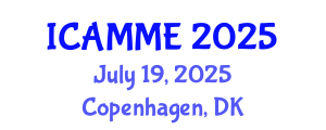 International Conference on Applied Mathematics and Mathematical Engineering (ICAMME) July 19, 2025 - Copenhagen, Denmark