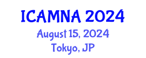 International Conference on Applied Mathematics and Numerical Analysis (ICAMNA) August 15, 2024 - Tokyo, Japan