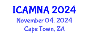 International Conference on Applied Mathematics and Numerical Analysis (ICAMNA) November 04, 2024 - Cape Town, South Africa