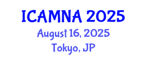 International Conference on Applied Mathematics and Numerical Analysis (ICAMNA) August 16, 2025 - Tokyo, Japan
