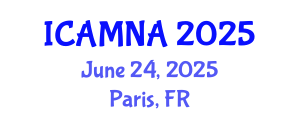 International Conference on Applied Mathematics and Numerical Analysis (ICAMNA) June 24, 2025 - Paris, France