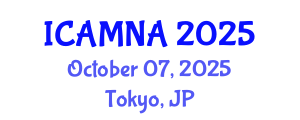 International Conference on Applied Mathematics and Numerical Analysis (ICAMNA) October 07, 2025 - Tokyo, Japan
