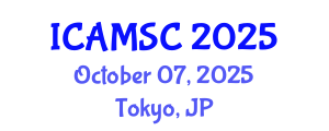 International Conference on Applied Mathematics and Scientific Computing (ICAMSC) October 07, 2025 - Tokyo, Japan