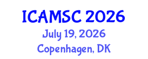 International Conference on Applied Mathematics and Scientific Computing (ICAMSC) July 19, 2026 - Copenhagen, Denmark