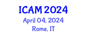 International Conference on Applied Mathematics (ICAM) April 04, 2024 - Rome, Italy