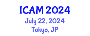 International Conference on Applied Mathematics (ICAM) July 22, 2024 - Tokyo, Japan
