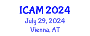 International Conference on Applied Mathematics (ICAM) July 29, 2024 - Vienna, Austria