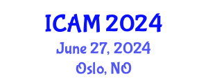 International Conference on Applied Mathematics (ICAM) June 27, 2024 - Oslo, Norway