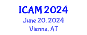 International Conference on Applied Mathematics (ICAM) June 20, 2024 - Vienna, Austria