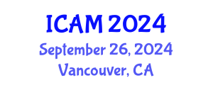 International Conference on Applied Mathematics (ICAM) September 26, 2024 - Vancouver, Canada