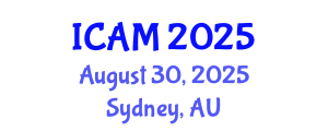 International Conference on Applied Mathematics (ICAM) August 30, 2025 - Sydney, Australia