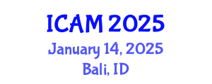 International Conference on Applied Mathematics (ICAM) January 14, 2025 - Bali, Indonesia