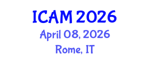 International Conference on Applied Mathematics (ICAM) April 08, 2026 - Rome, Italy