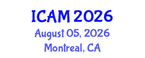 International Conference on Applied Mathematics (ICAM) August 05, 2026 - Montreal, Canada