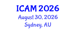 International Conference on Applied Mathematics (ICAM) August 30, 2026 - Sydney, Australia