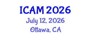 International Conference on Applied Mathematics (ICAM) July 12, 2026 - Ottawa, Canada