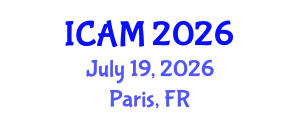 International Conference on Applied Mathematics (ICAM) July 19, 2026 - Paris, France