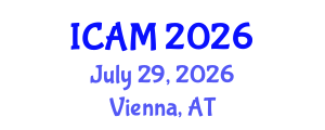 International Conference on Applied Mathematics (ICAM) July 29, 2026 - Vienna, Austria