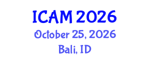 International Conference on Applied Mathematics (ICAM) October 25, 2026 - Bali, Indonesia