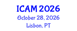 International Conference on Applied Mathematics (ICAM) October 28, 2026 - Lisbon, Portugal