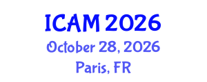 International Conference on Applied Mathematics (ICAM) October 28, 2026 - Paris, France