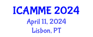 International Conference on Applied Mechanics and Materials Engineering (ICAMME) April 11, 2024 - Lisbon, Portugal