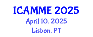 International Conference on Applied Mechanics and Materials Engineering (ICAMME) April 10, 2025 - Lisbon, Portugal