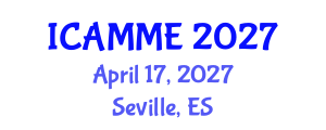 International Conference on Applied Mechanics and Materials Engineering (ICAMME) April 17, 2027 - Seville, Spain