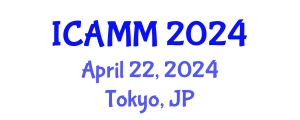 International Conference on Applied Mechanics and Mathematics (ICAMM) April 22, 2024 - Tokyo, Japan
