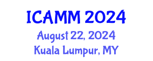 International Conference on Applied Mechanics and Mathematics (ICAMM) August 22, 2024 - Kuala Lumpur, Malaysia