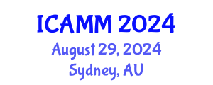 International Conference on Applied Mechanics and Mathematics (ICAMM) August 29, 2024 - Sydney, Australia