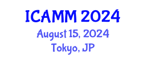 International Conference on Applied Mechanics and Mathematics (ICAMM) August 15, 2024 - Tokyo, Japan