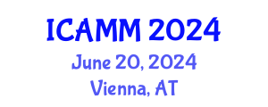 International Conference on Applied Mechanics and Mathematics (ICAMM) June 20, 2024 - Vienna, Austria