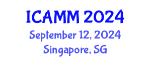 International Conference on Applied Mechanics and Mathematics (ICAMM) September 12, 2024 - Singapore, Singapore