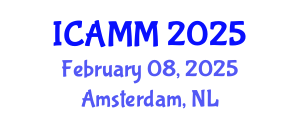 International Conference on Applied Mechanics and Mathematics (ICAMM) February 08, 2025 - Amsterdam, Netherlands