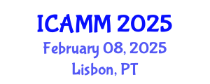 International Conference on Applied Mechanics and Mathematics (ICAMM) February 08, 2025 - Lisbon, Portugal