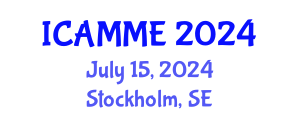 International Conference on Applied Mechanics and Mechanical Engineering (ICAMME) July 15, 2024 - Stockholm, Sweden