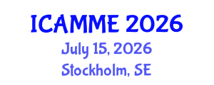 International Conference on Applied Mechanics and Mechanical Engineering (ICAMME) July 15, 2026 - Stockholm, Sweden