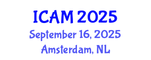 International Conference on Applied Mechanics (ICAM) September 16, 2025 - Amsterdam, Netherlands
